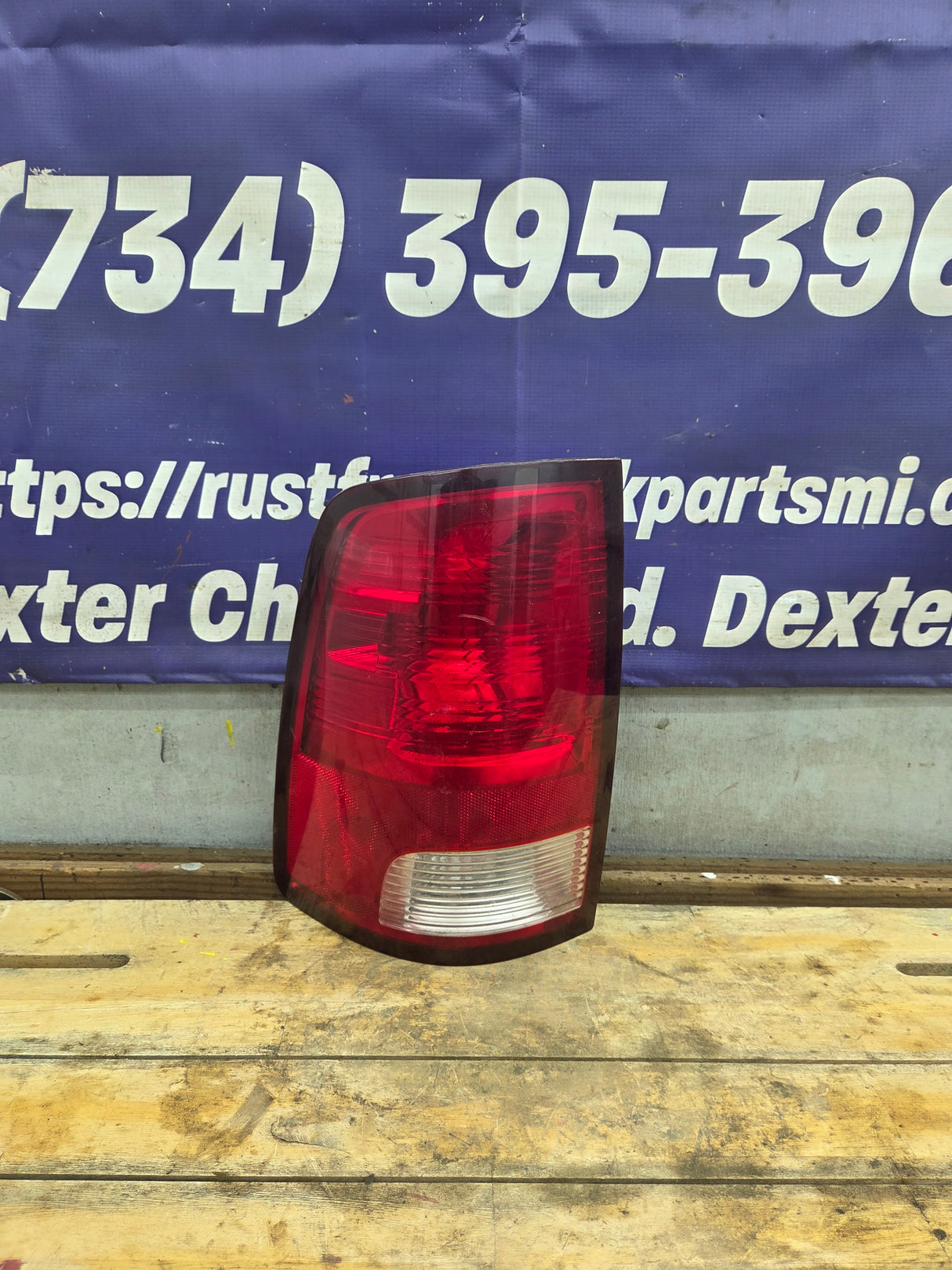 2009-2018 Dodge Ram Driver Side Tail Light 55277415AB