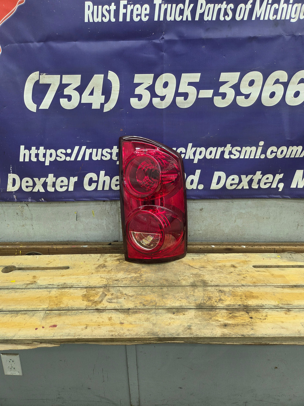 2007-2009 Dodge Ram 3rd Gen Passenger Side Tail Light