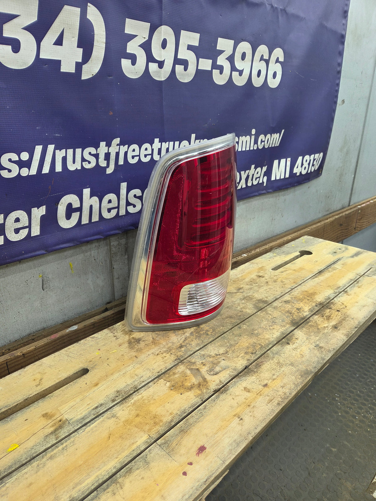 2013-2018 Dodge Ram Driver Side Tail Light 50693B