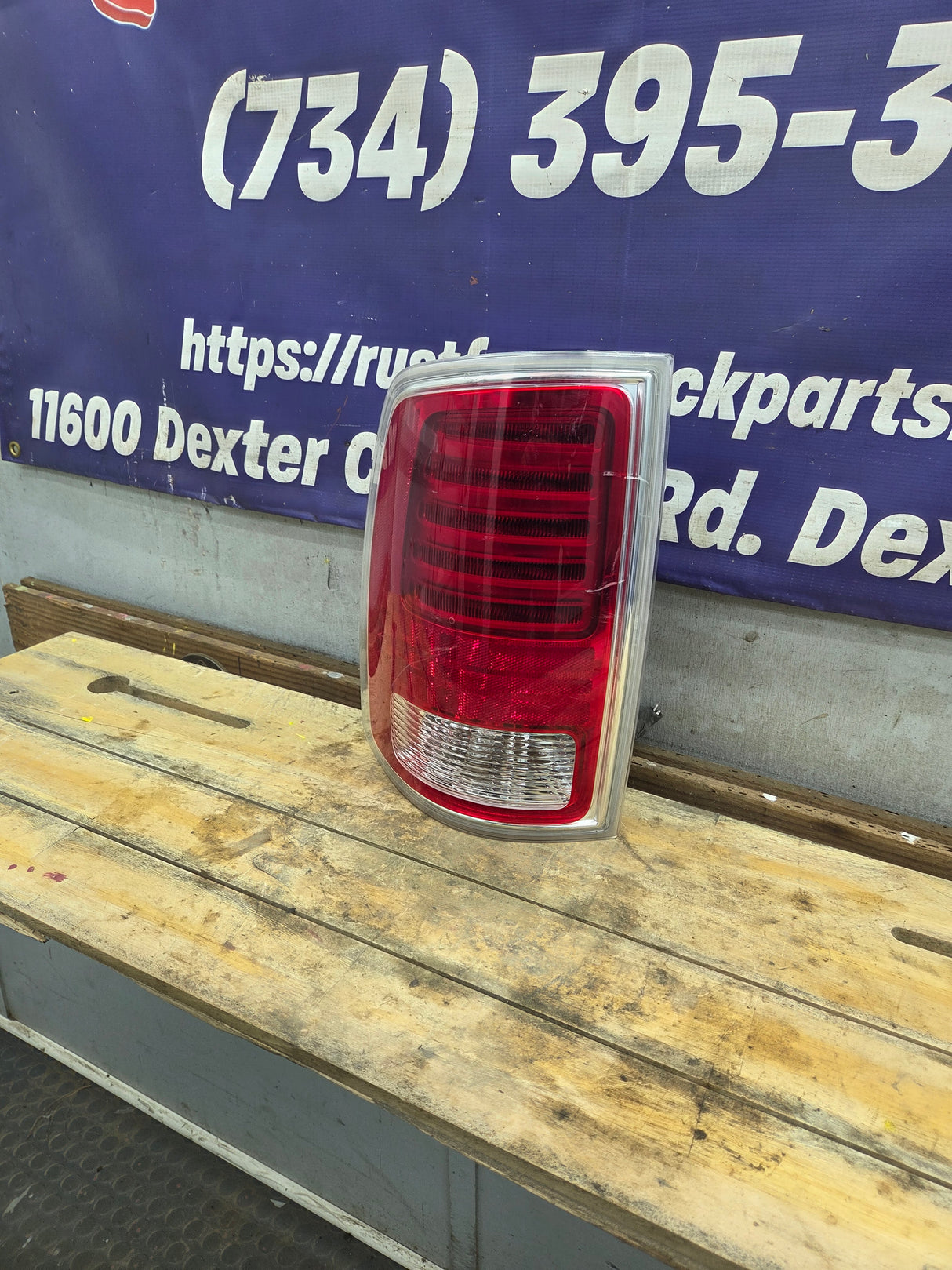 2013-2018 Dodge Ram Driver Side Tail Light 50693B