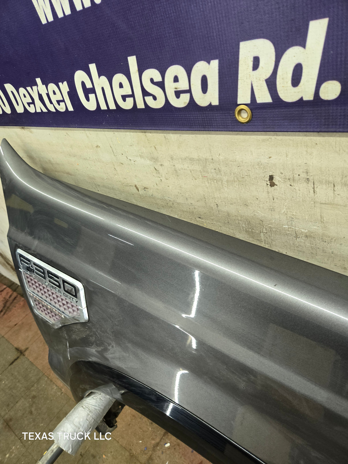 2008-2010 Ford Super Duty F250 F350 RH Passenger Side Fender - Dark Shadow Gray