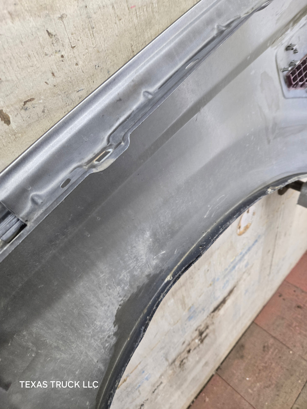 2008-2010 Ford Super Duty F250 F350 RH Passenger Side Fender - Dark Shadow Gray