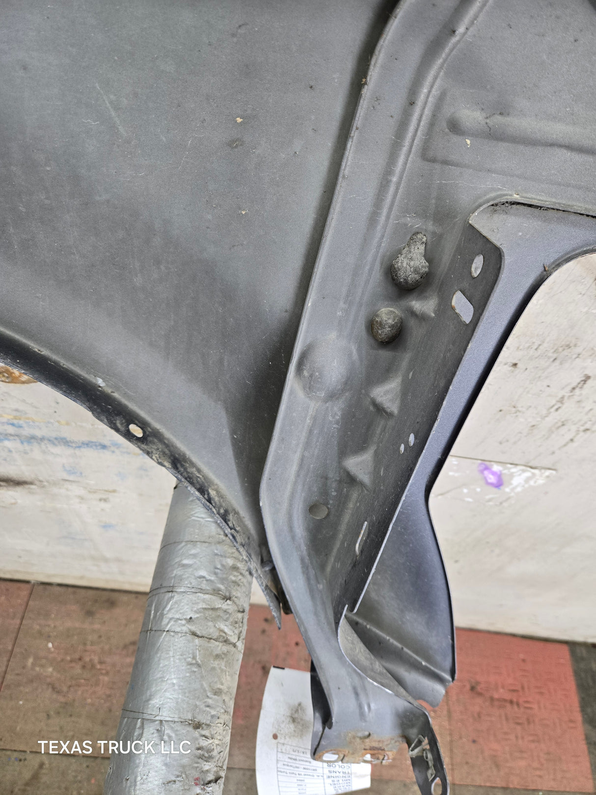 2008-2010 Ford Super Duty F250 F350 RH Passenger Side Fender - Dark Shadow Gray