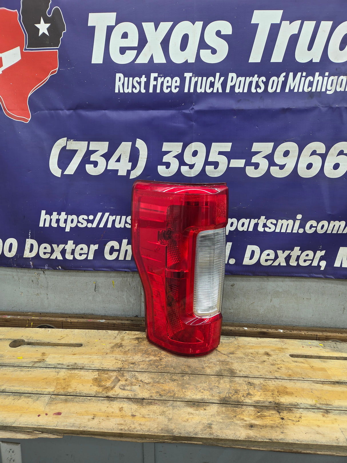 2017-2019 Ford Super Duty Driver Side Tail Light Halogen HC3B-13B505-AC