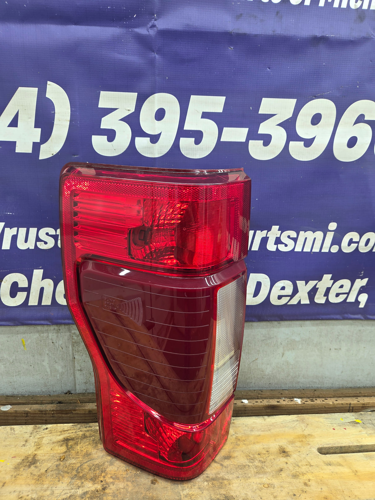 2020-2022 Ford Super Duty Driver Side Tail Light W/BLISS Radar Blind Spot LED REVERSE LC3B-13B505-EA
