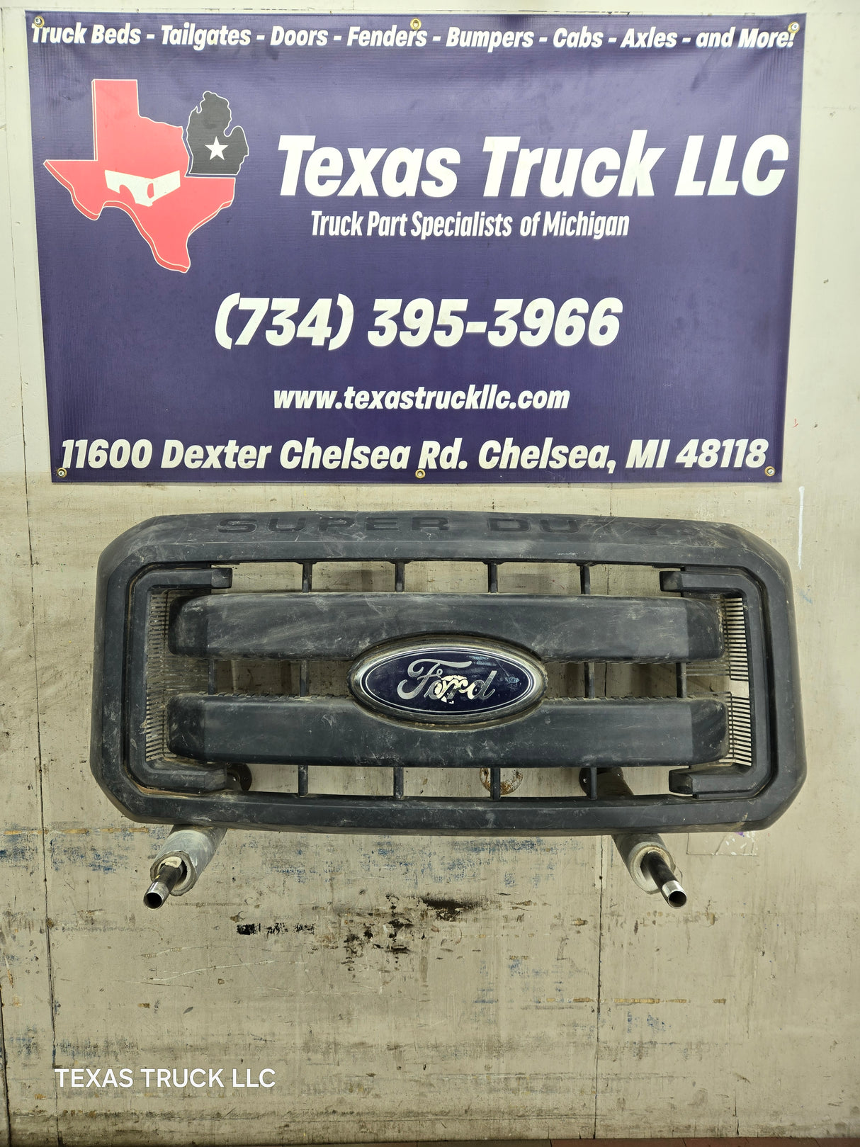 2011-2016 Ford Super Duty Black Grill F250 F350 F450 F550