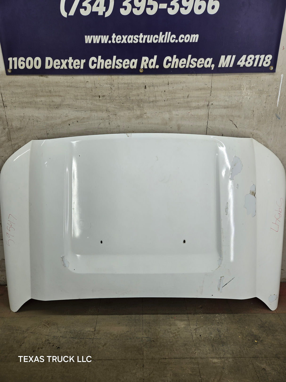 2011-2016 Ford Super Duty Hood F250 F350 F450 F550 - Oxford White