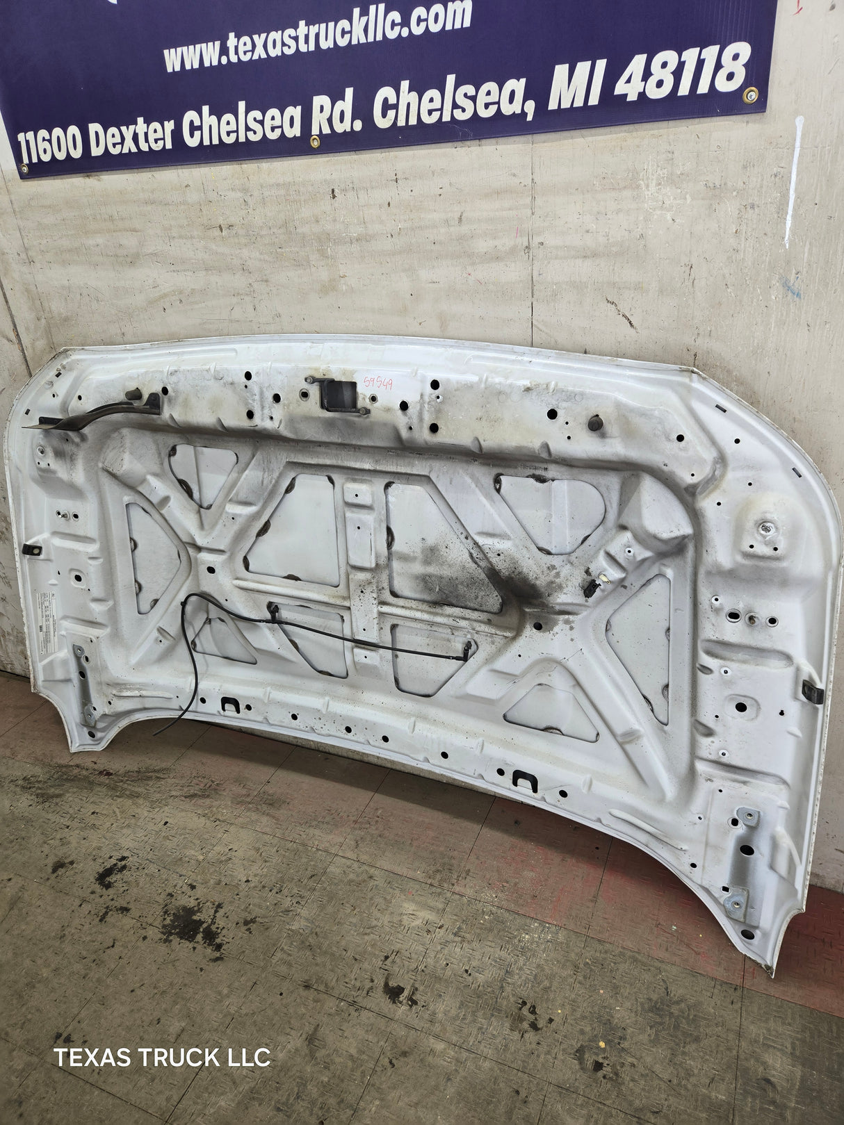 2011-2016 Ford Super Duty Hood F250 F350 F450 F550 - Oxford White