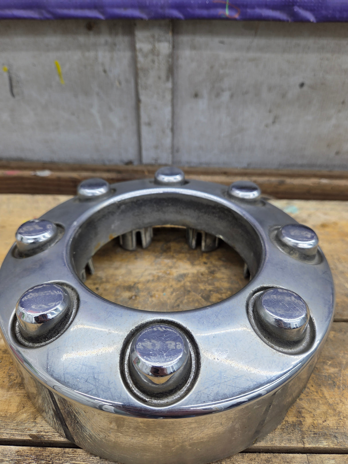 2008-2016 Ford Super Duty Front Hub Cap Center Cap 8 LUG F250 F350