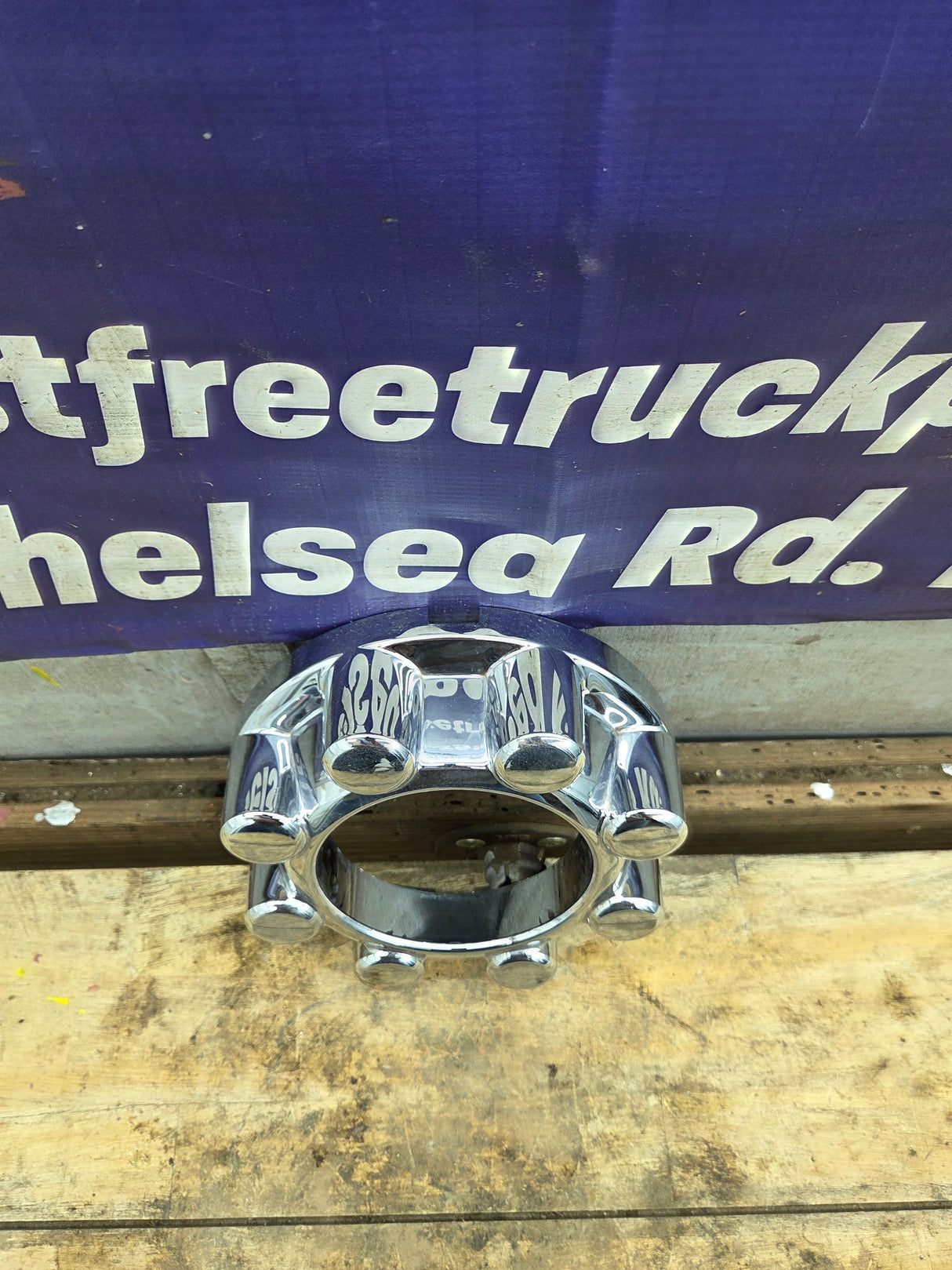2017-2024 Ford Super Duty Front Hub Cap Center Cap 8 LUG HC3C-1A096-LD F250 F350