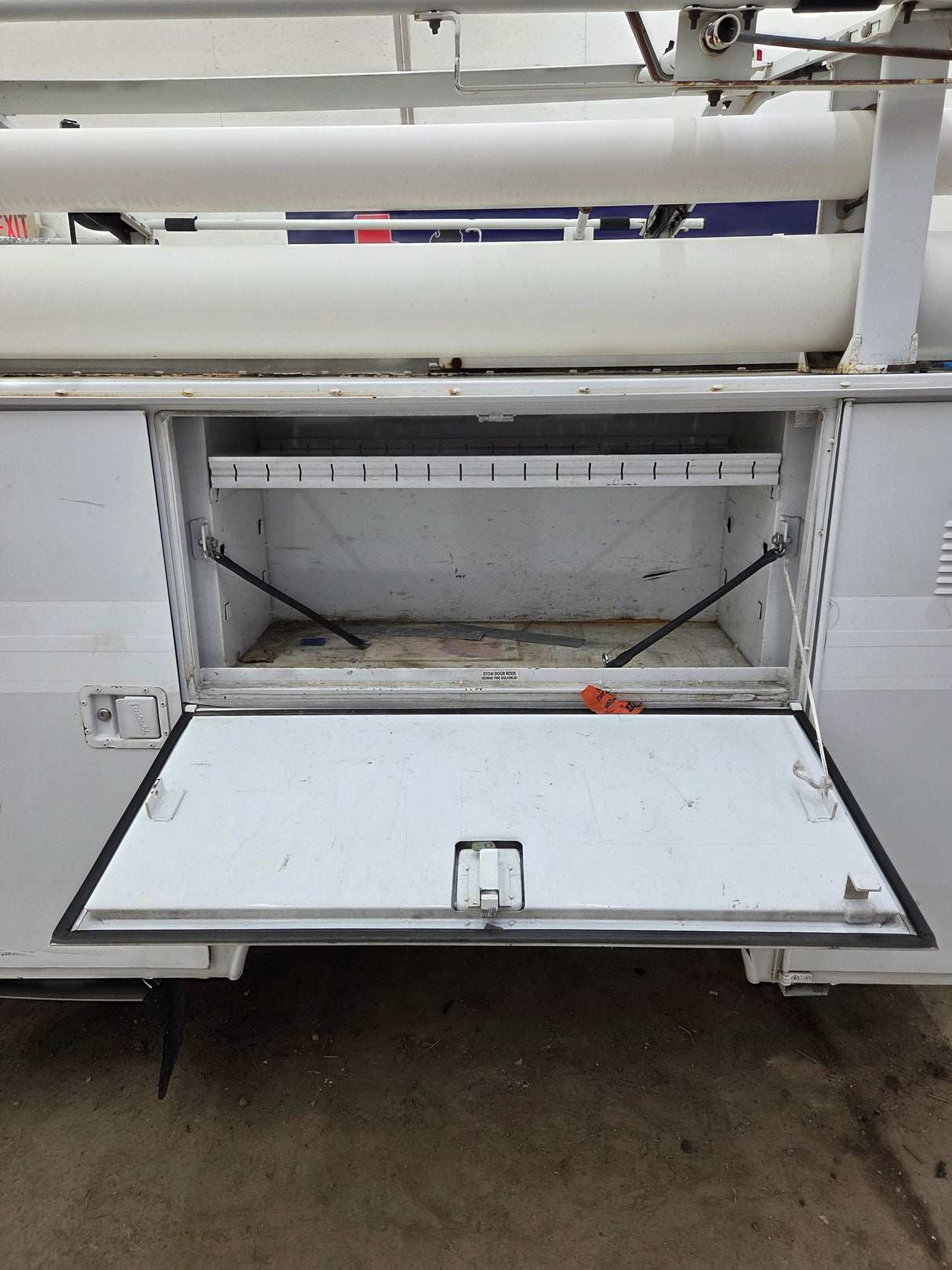 8' Steel Utility Service Body Truck Single Rear Wheel Utility Bed Universal
