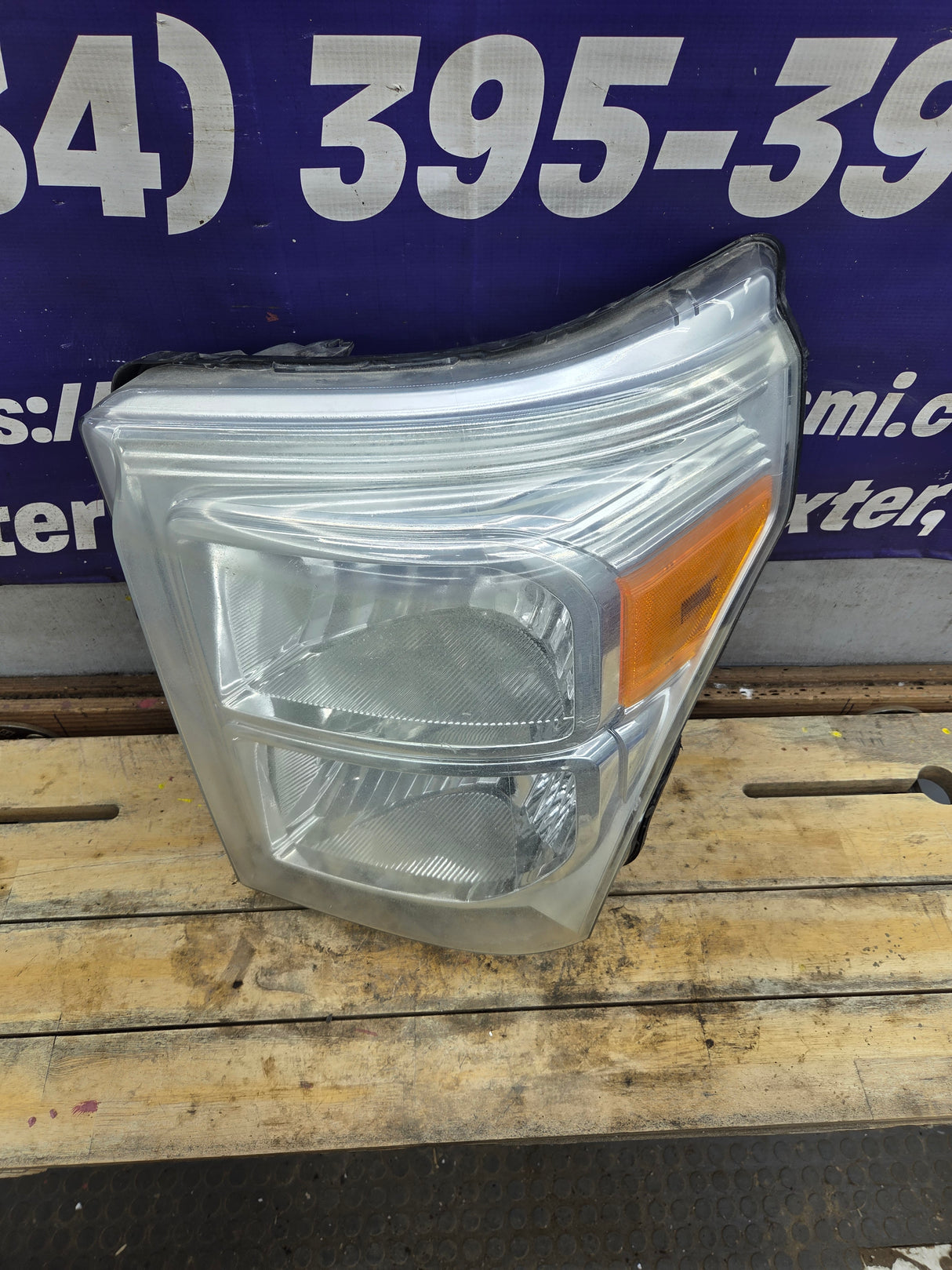 2011-2016 Ford Super Duty F250 F350 F450 F550 LH Driver Side Headlight BC34-13006-A 6.7L Power Stroke 6.2L Gas