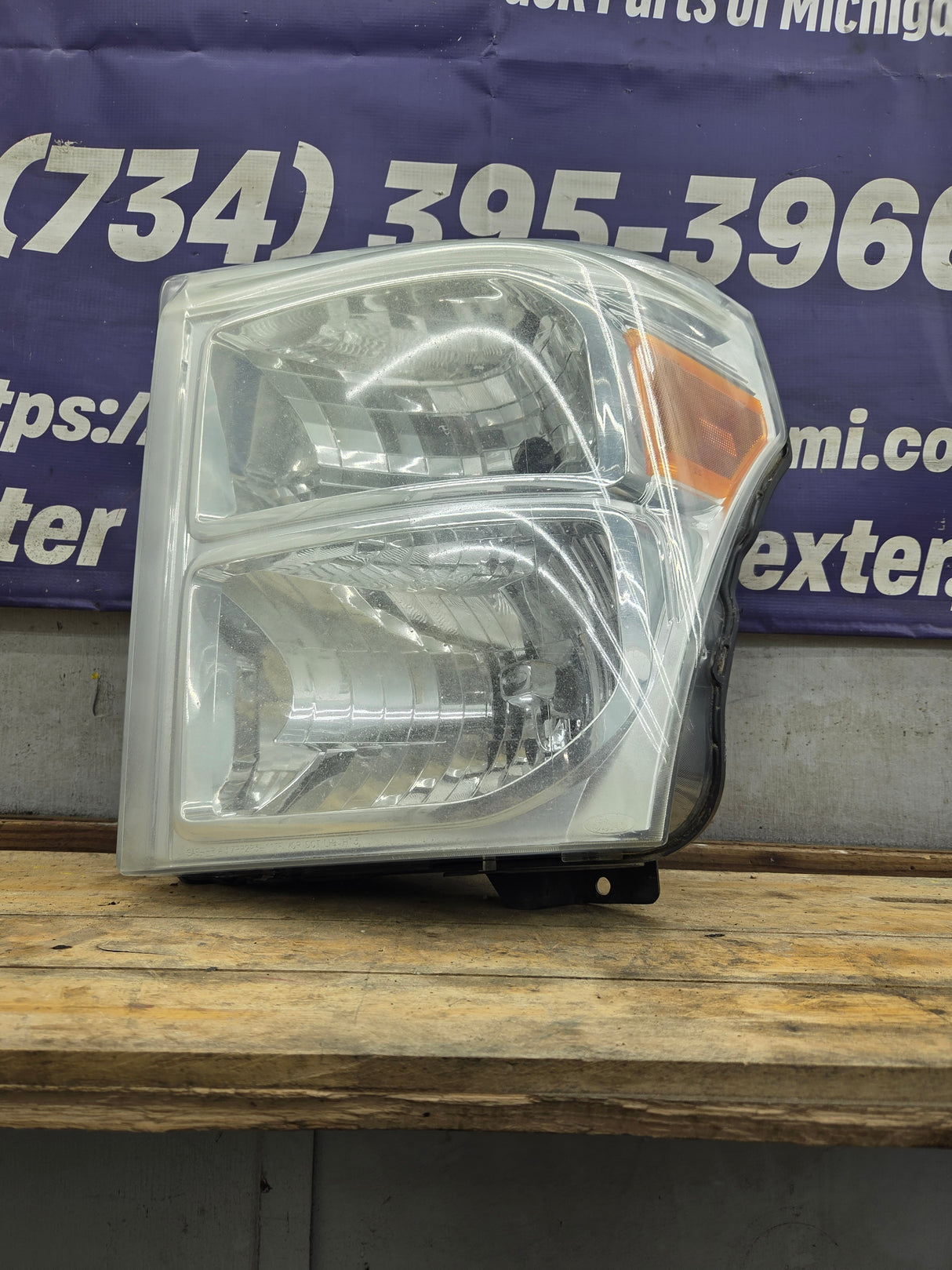 2011-2016 Ford Super Duty F250 F350 F450 F550 LH Driver Side Headlight BC34-13006-A 6.7L Power Stroke 6.2L Gas