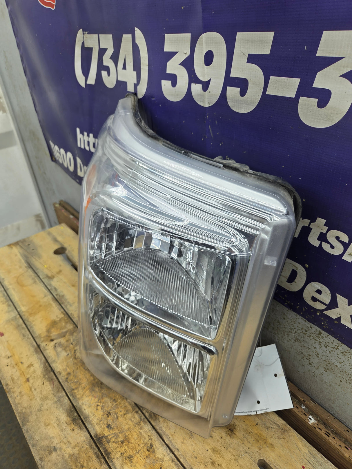 2011-2016 Ford Super Duty F250 F350 F450 F550 RH Passenger Side Headlight 6.7L Power Stroke 6.2L BC34-13005-A