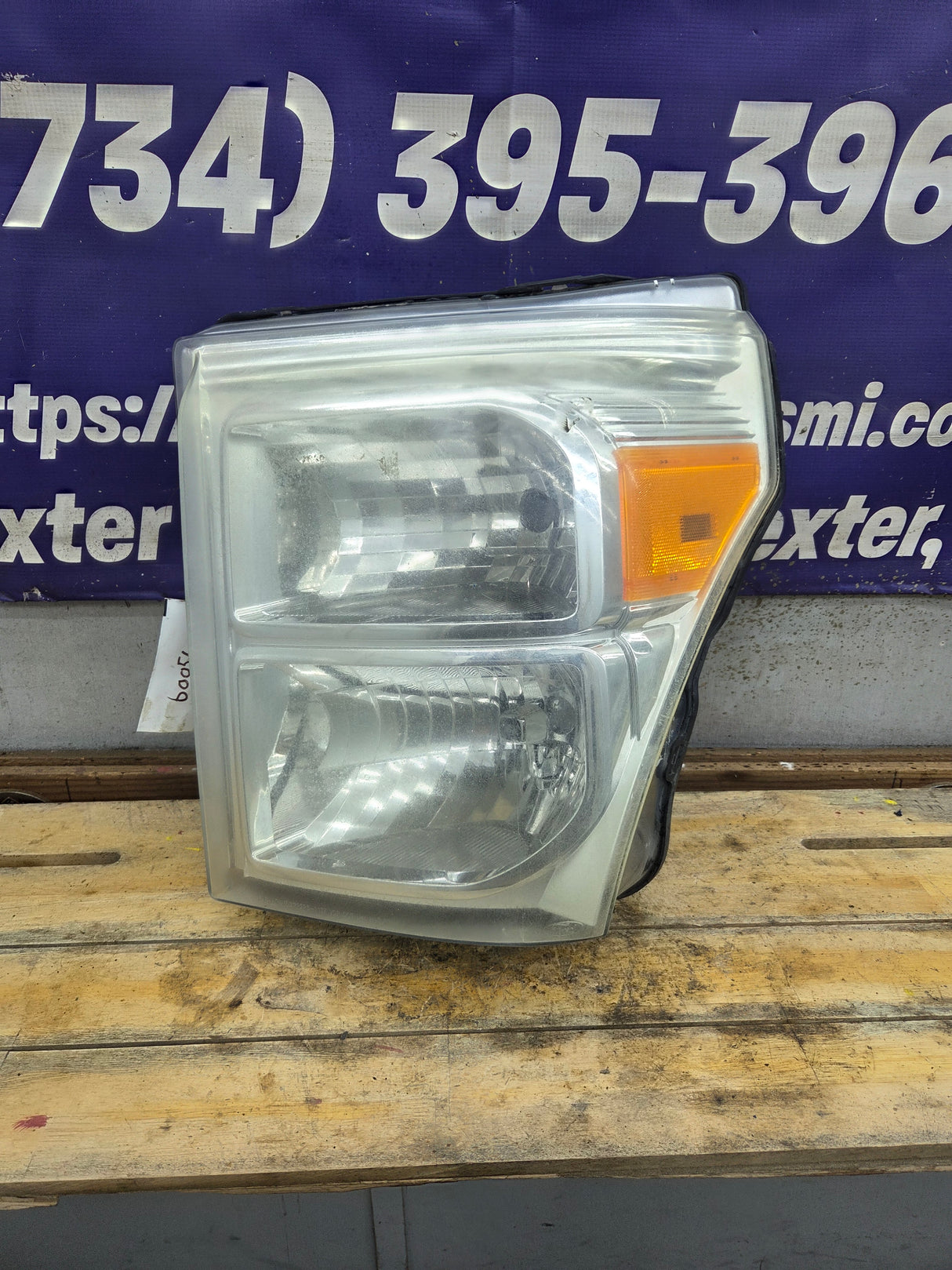 2011-2016 Ford Super Duty F250 F350 F450 F550 LH Driver Side Headlight BC34-13006-A 6.7L Power Stroke 6.2L Gas