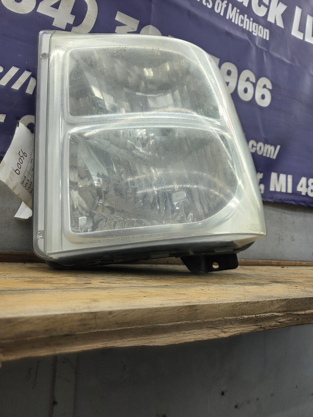 2011-2016 Ford Super Duty F250 F350 F450 F550 LH Driver Side Headlight BC34-13006-A 6.7L Power Stroke 6.2L Gas