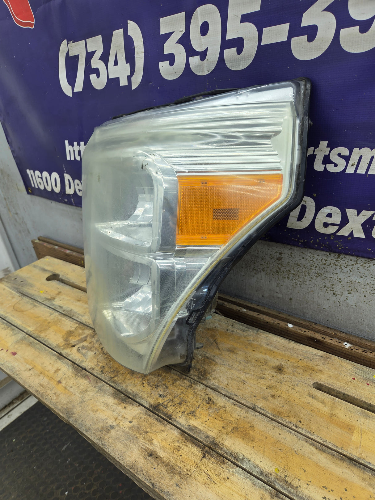 2011-2016 Ford Super Duty F250 F350 F450 F550 LH Driver Side Headlight BC34-13006-A 6.7L Power Stroke 6.2L Gas