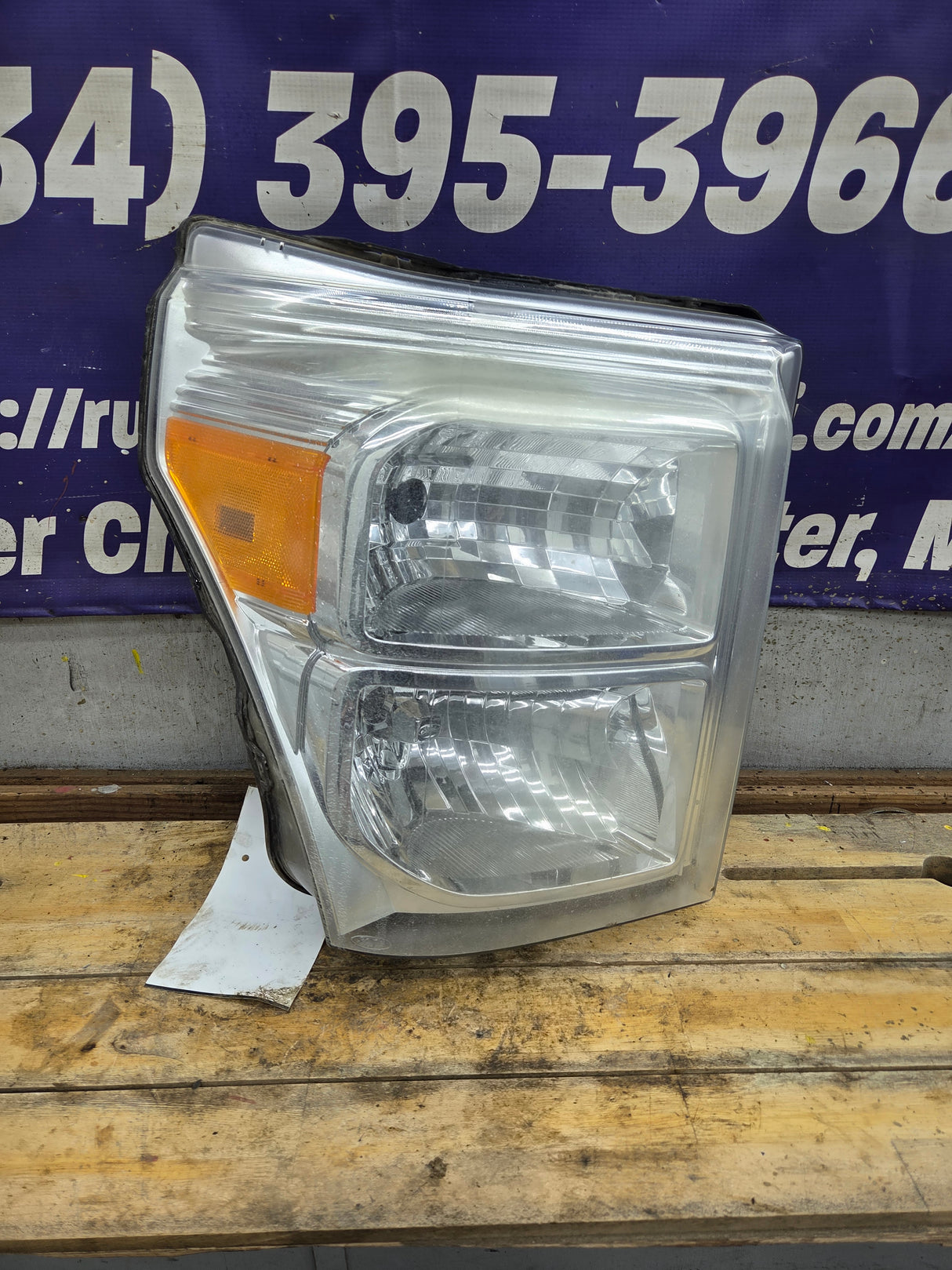 2011-2016 Ford Super Duty F250 F350 F450 F550 RH Passenger Side Headlight 6.7L Power Stroke 6.2L BC34-13005-A