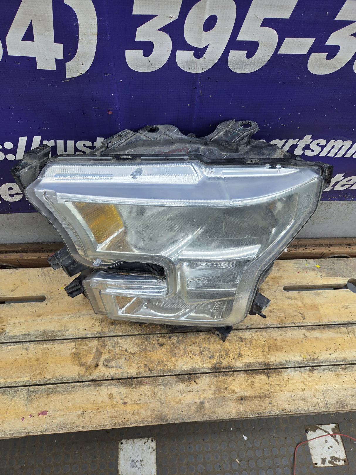 2015-2017 Ford F150 LH Driver Side Headlight Halogen - FL3Z13008B-FPM
