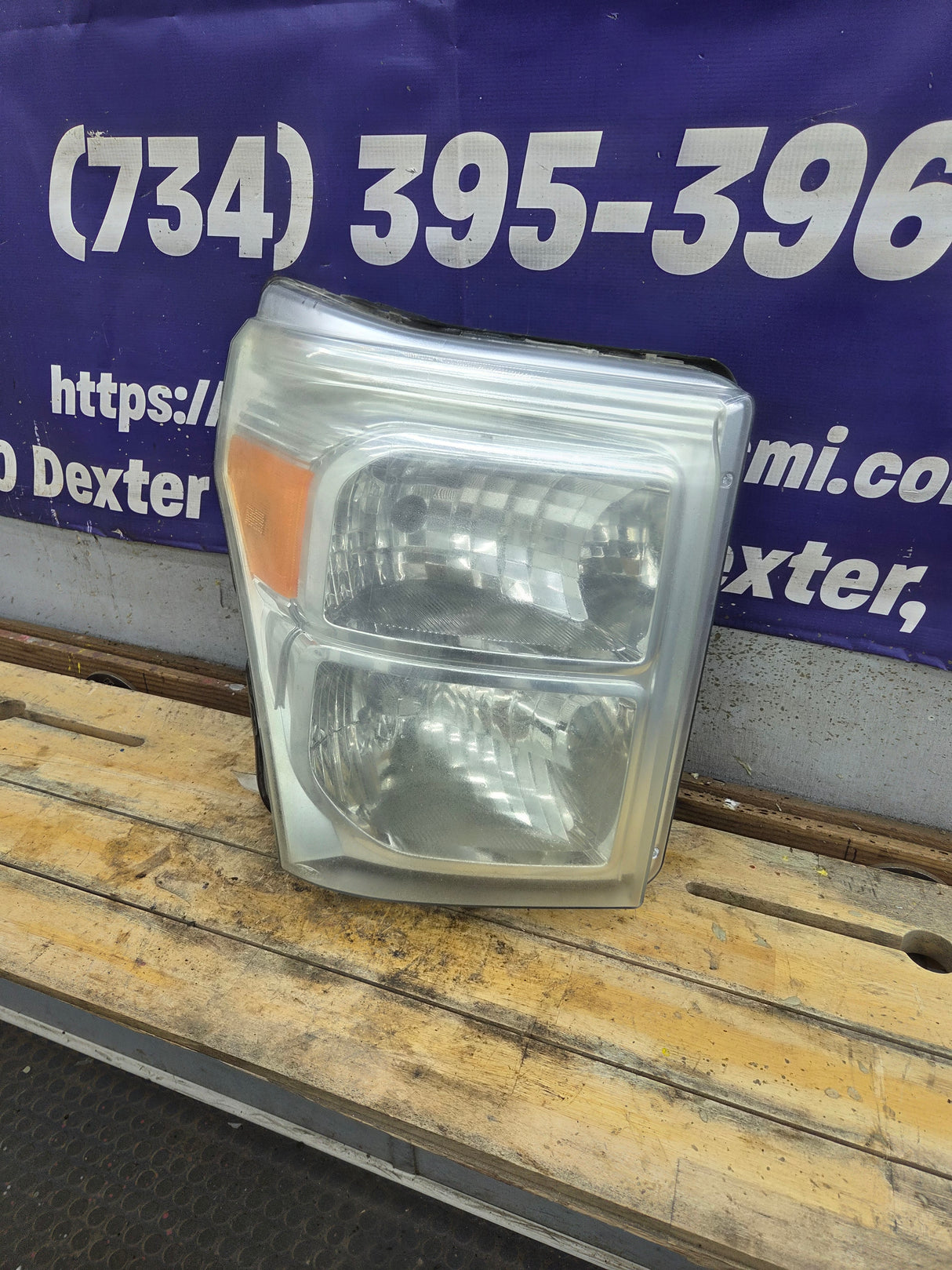 2011-2016 Ford Super Duty F250 F350 F450 F550 RH Passenger Side Headlight 6.7L Power Stroke 6.2L BC34-13005-A