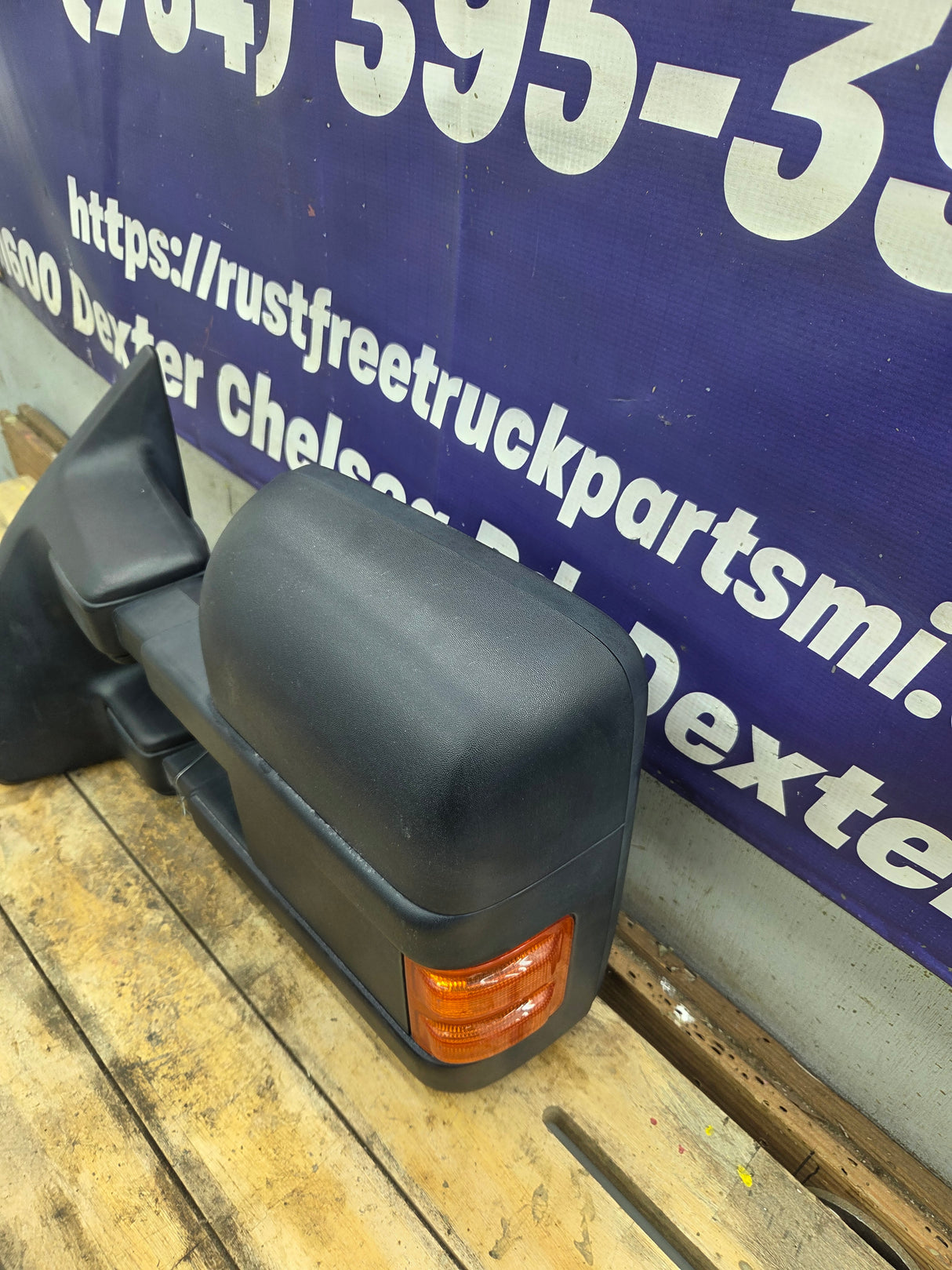 2008-2016 Ford Super Duty F250 F350 F450 F550 LH Driver Side Power Fold & Telescope Heated Towing Mirror OEM