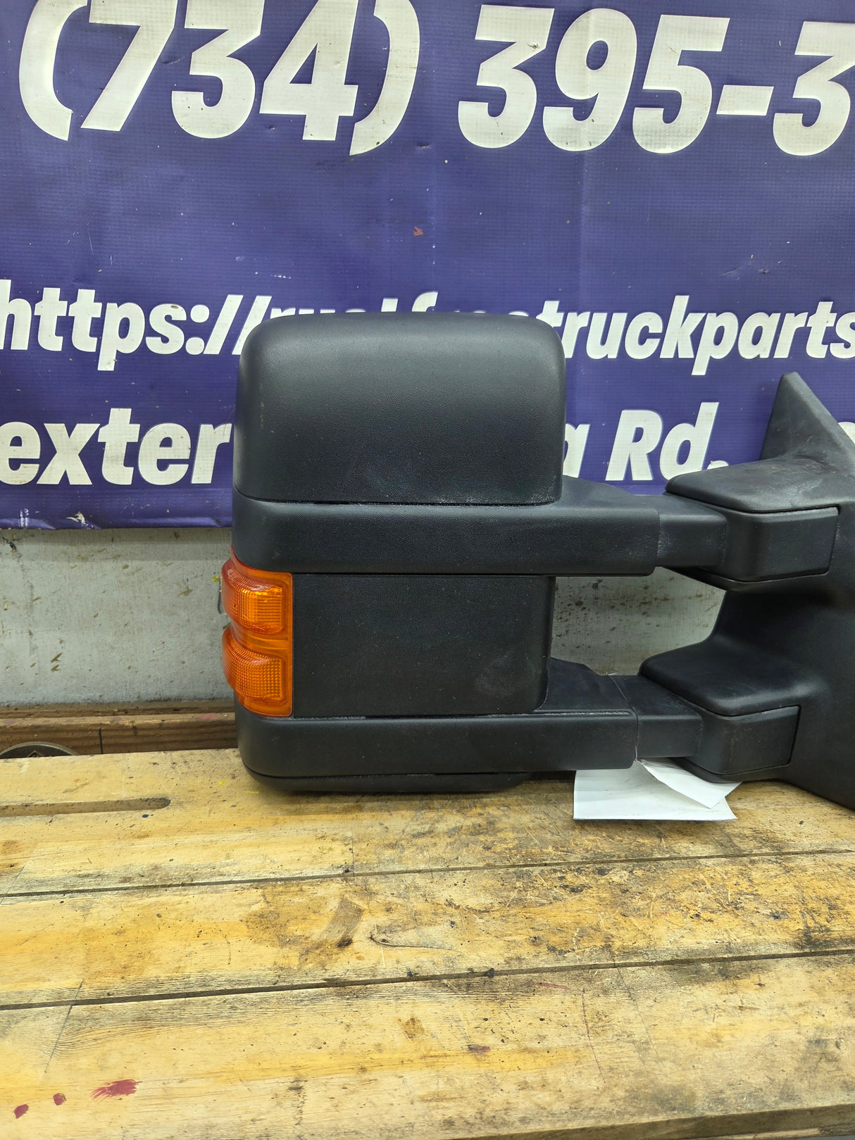 2011-2016 Ford Super Duty F250 F350 F450 F550 RH Passenger Side Power Folding & Telescoping Heated Towing Mirror OEM