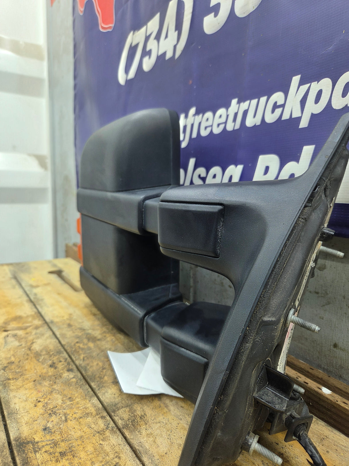 2011-2016 Ford Super Duty F250 F350 F450 F550 RH Passenger Side Power Folding & Telescoping Heated Towing Mirror OEM