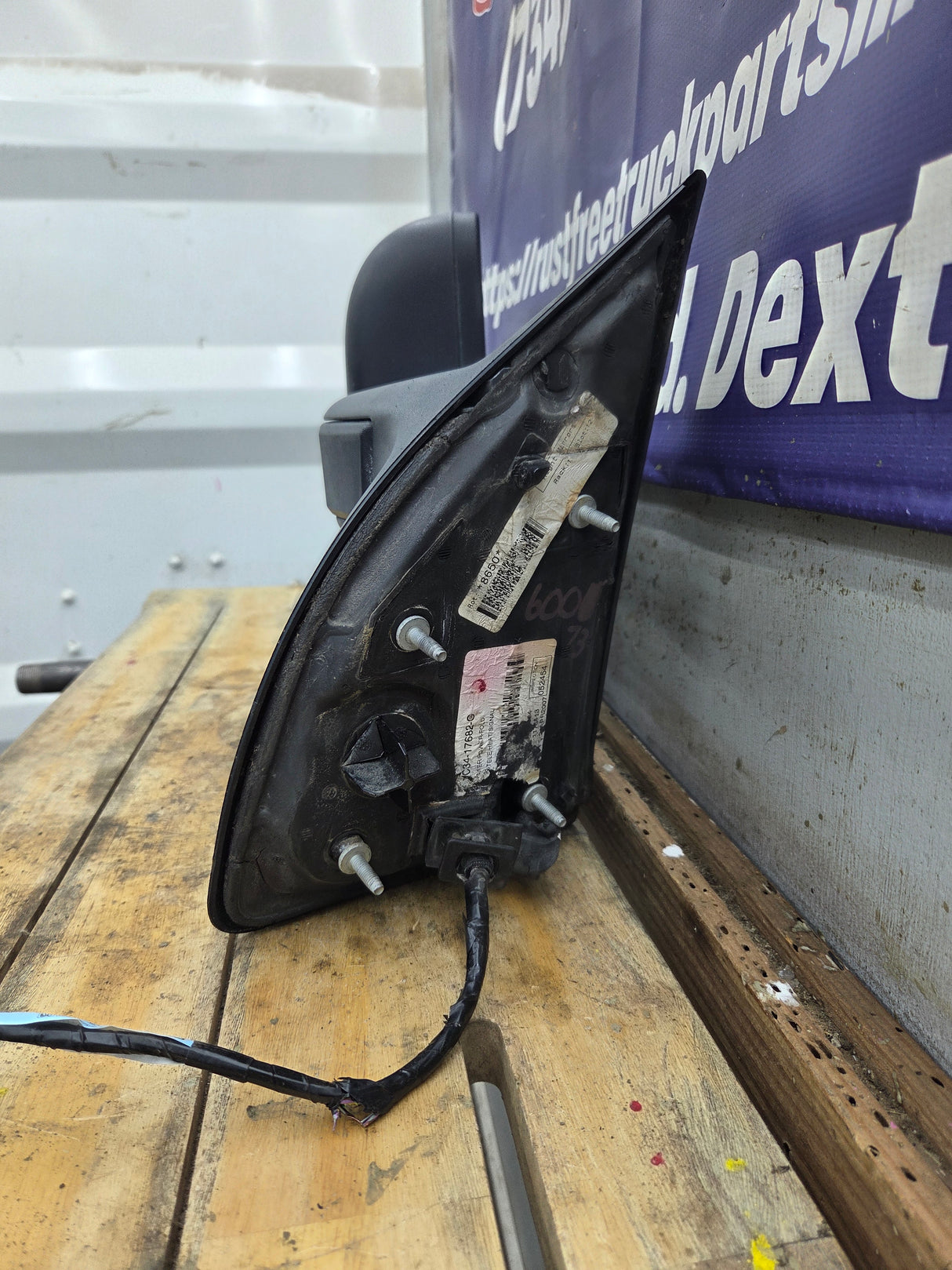 2011-2016 Ford Super Duty F250 F350 F450 F550 RH Passenger Side Power Folding & Telescoping Heated Towing Mirror OEM
