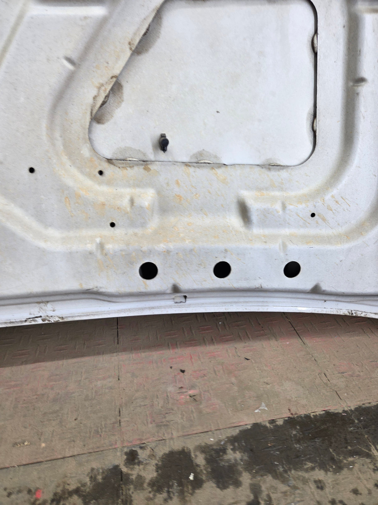 2008-2010 Ford Super Duty F250 F350 F450 F550 Hood - Oxford White