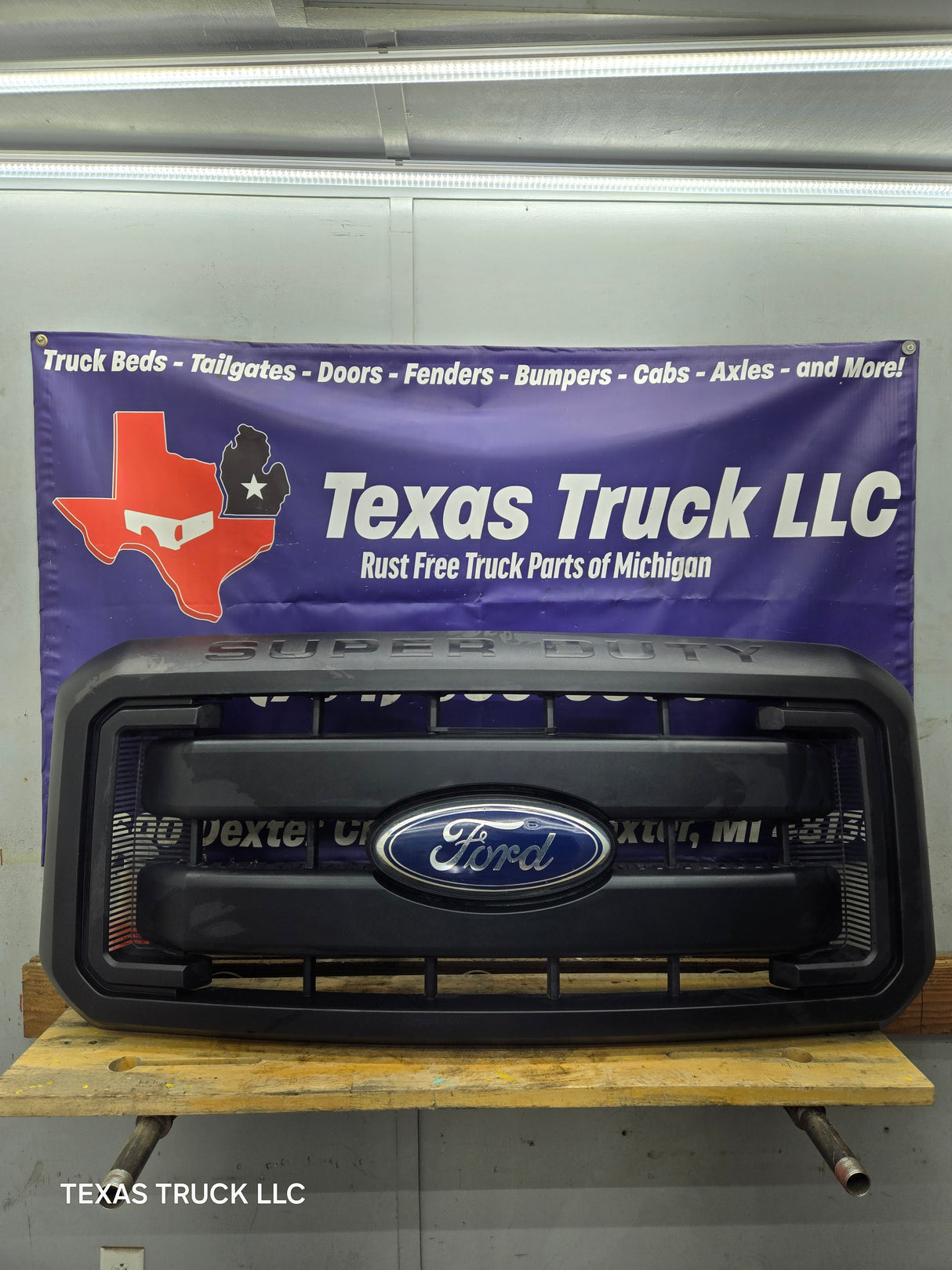2011-2016 Ford Super Duty Black Grill F250 F350 F450 F550