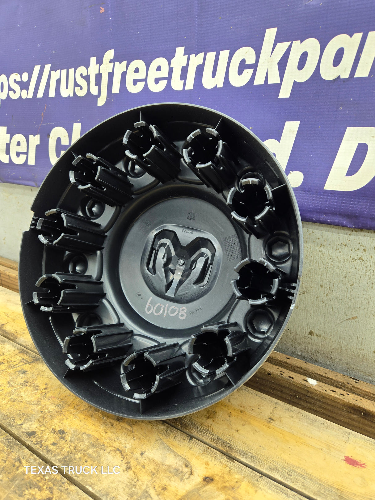 2019-2025 Dodge Ram 4500 5500 Dually Center Cap Hub Cap 6ZF91TRMAA