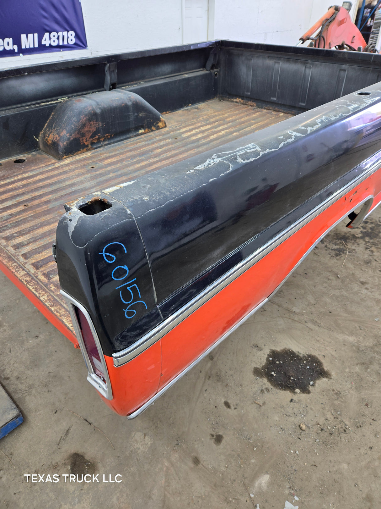 1967-1972 Ford F100 F250 F350 8' Long Truck Bed
