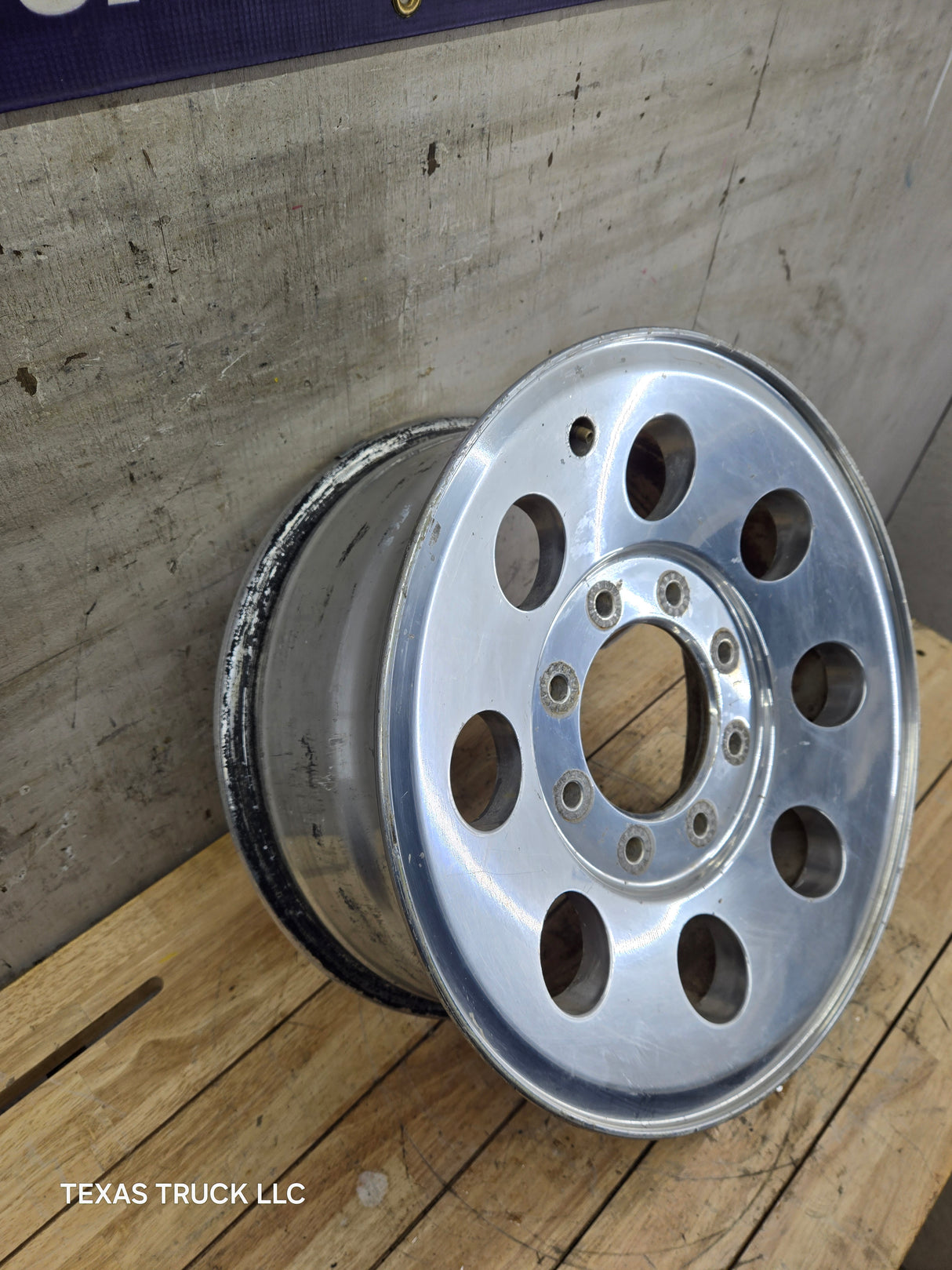 2005-2007 Ford Super Duty F250 F350 17" x 7.5" Aluminum Wheel 8x170 SRW