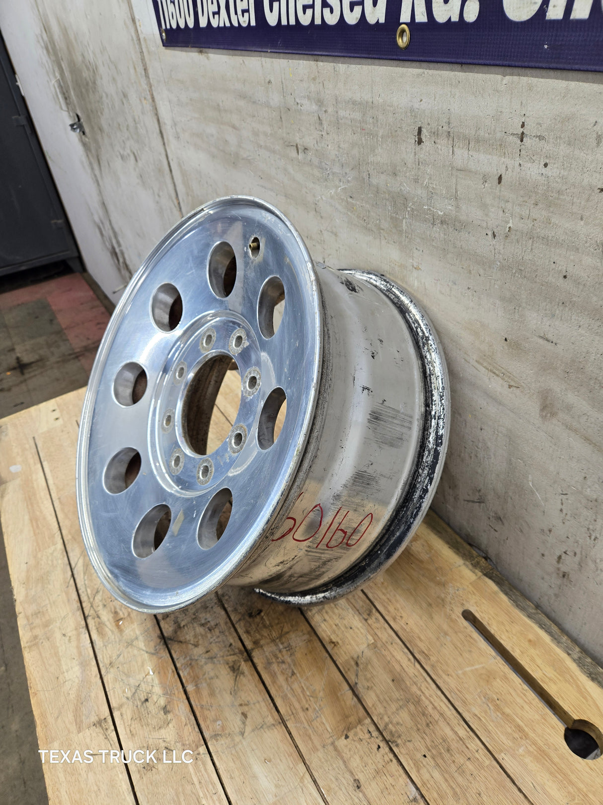 2005-2007 Ford Super Duty F250 F350 17" x 7.5" Aluminum Wheel 8x170 SRW
