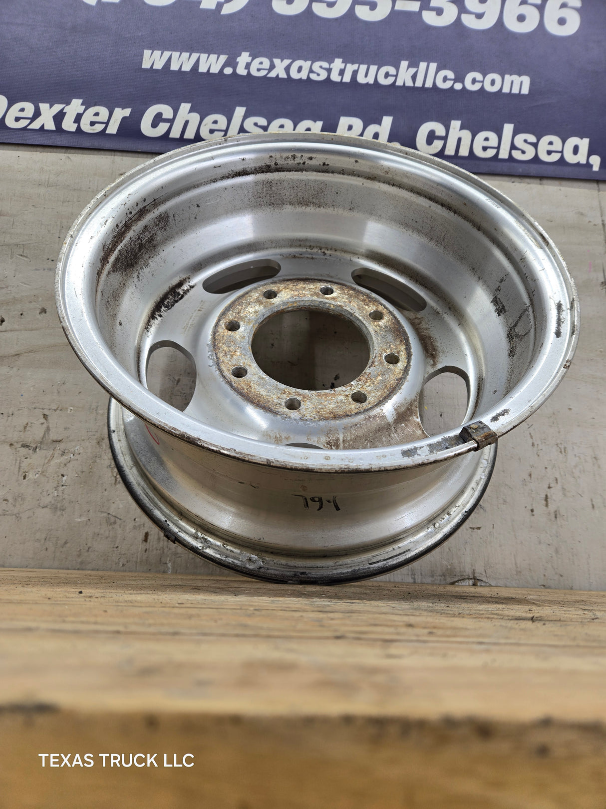 1999-2004 Ford F250 F350 Super Duty Excursion 16" Polished Aluminum Wheel Rim