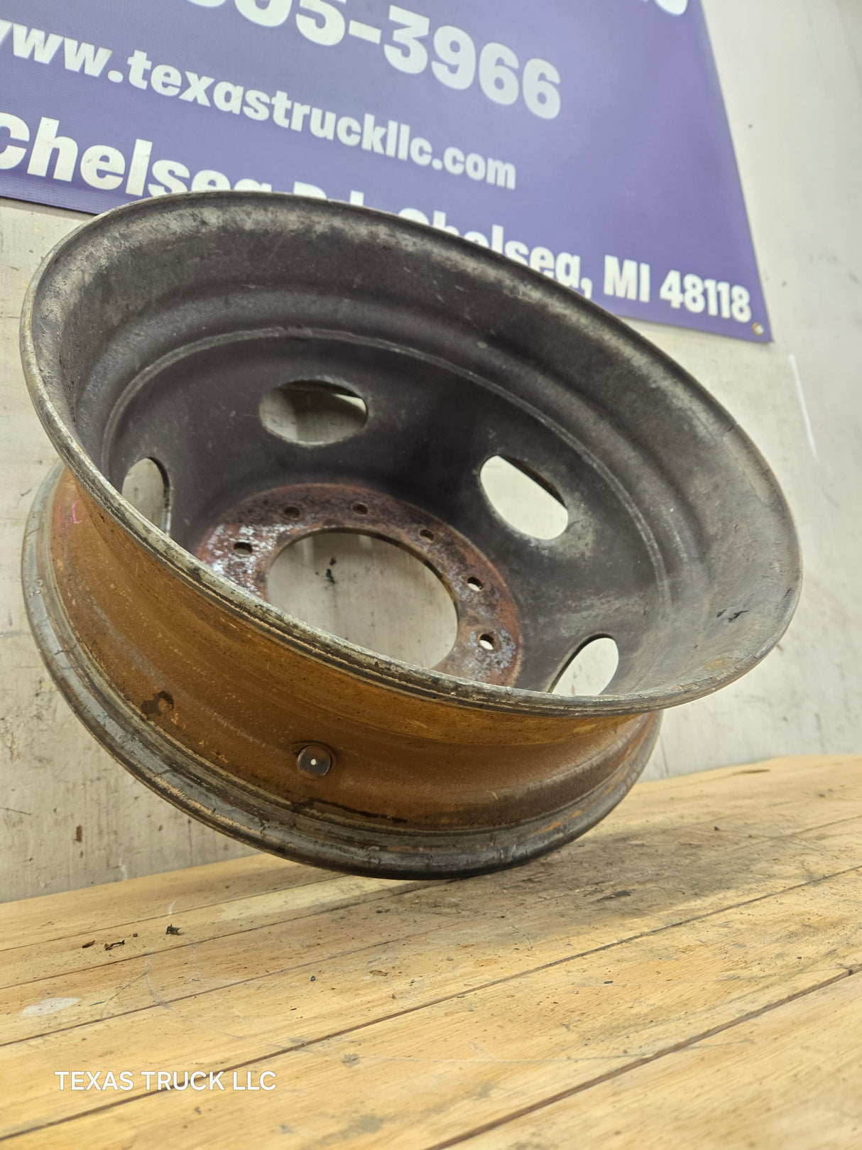 2005-2026 Ford Super Duty F450 F550 Dually Wheel 19.5" x 6.00 Rim 10 lug