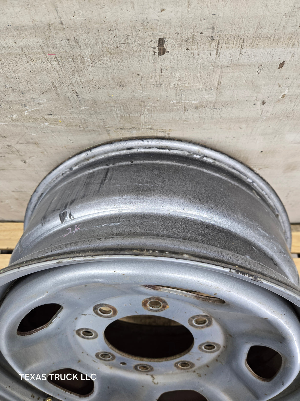 2010-2016 Ford Super Duty F250 F350 17" x 7.5" Steel Wheel 8x170 SRW