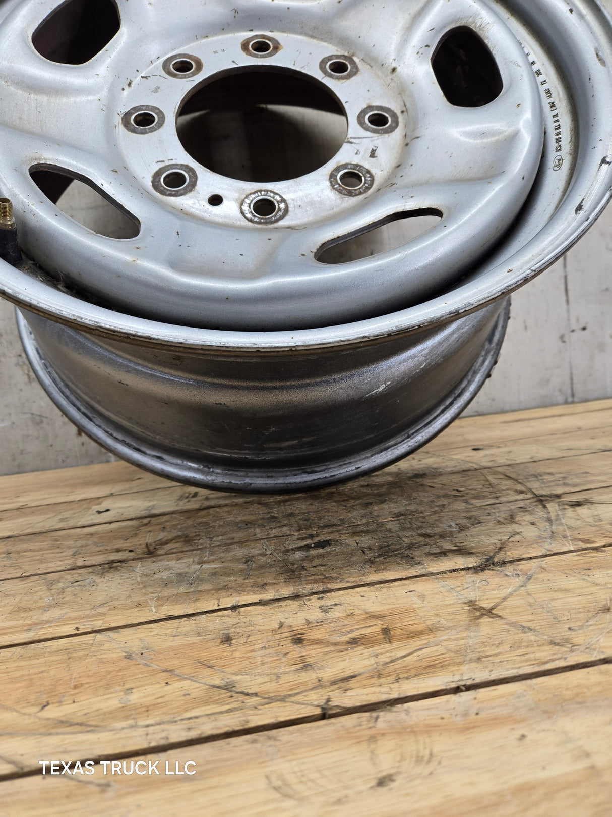 2010-2016 Ford Super Duty F250 F350 17" x 7.5" Steel Wheel 8x170 SRW