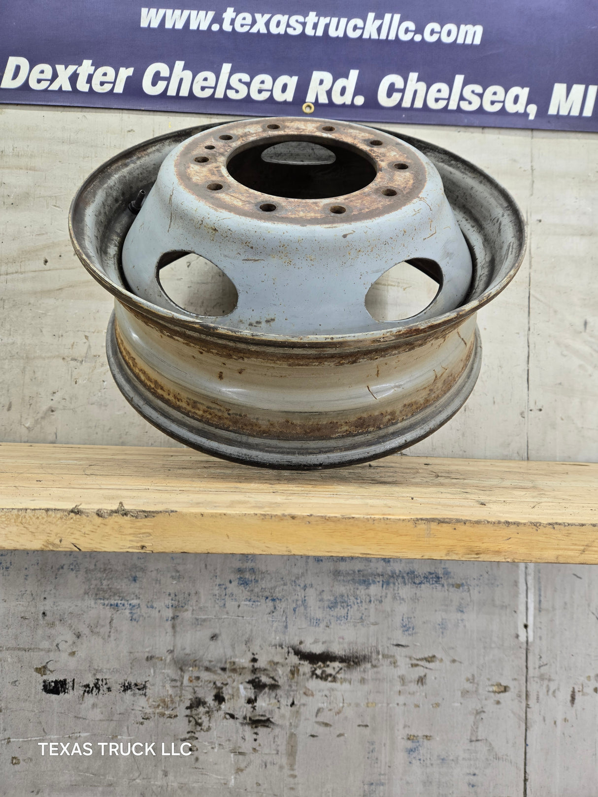 2005-2026 Ford Super Duty F450 F550 Dually Wheel 19.5" x 6.00 Rim 10 lug