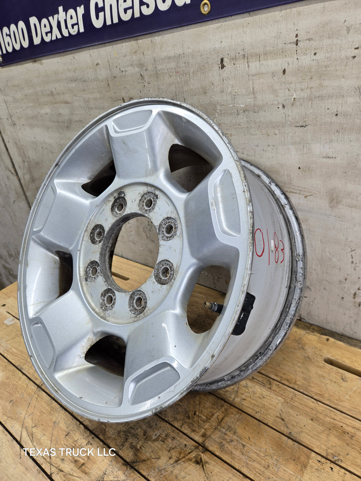 2010-2016 Ford Super Duty F250 F350 17" x 7.5" Aluminum Wheel 8x170 SRW