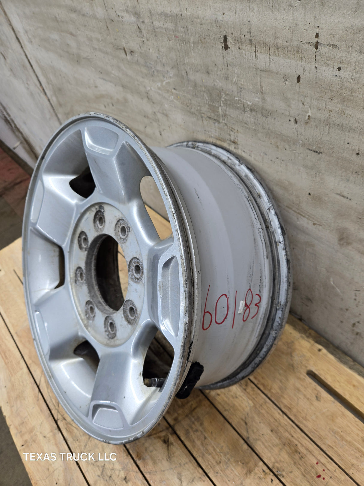2010-2016 Ford Super Duty F250 F350 17" x 7.5" Aluminum Wheel 8x170 SRW
