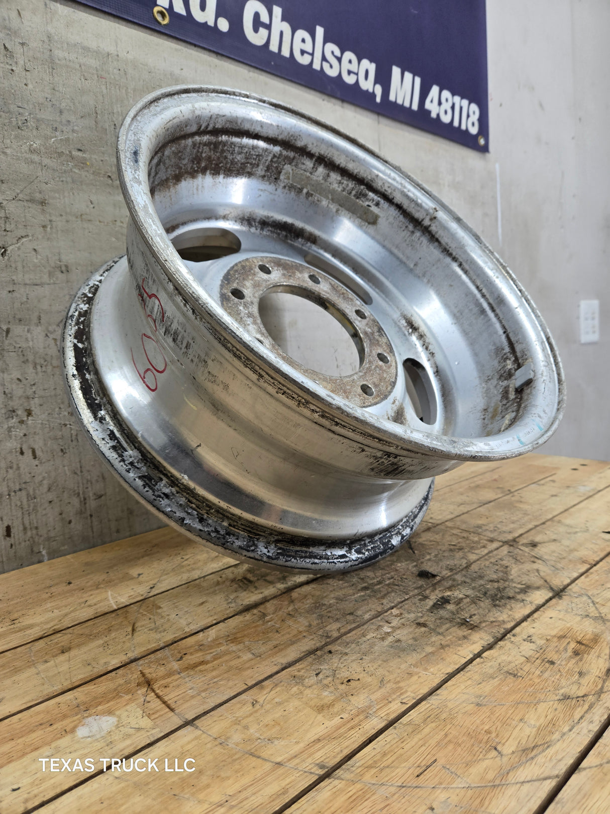 1999-2004 Ford F250 F350 Super Duty Excursion 16" Polished Aluminum Wheel Rim