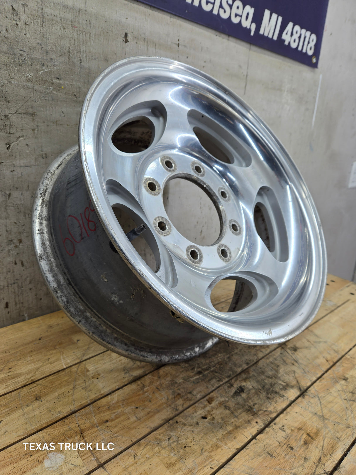 1999-2004 Ford F250 F350 Super Duty Excursion 16" Polished Aluminum Wheel Rim