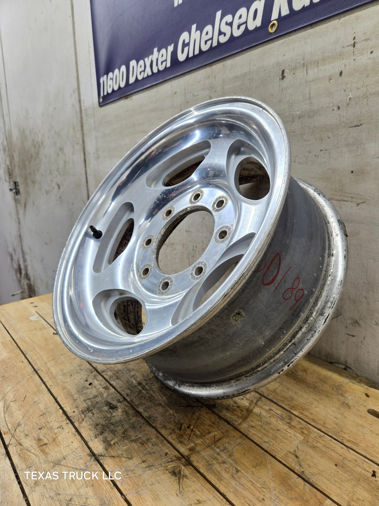 1999-2004 Ford F250 F350 Super Duty Excursion 16" Polished Aluminum Wheel Rim