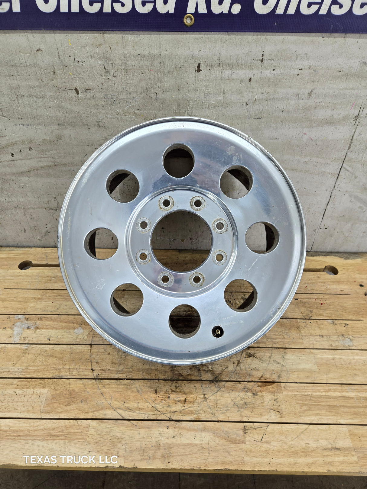 2005-2007 Ford Super Duty F250 F350 17" x 7.5" Aluminum Wheel 8x170 SRW