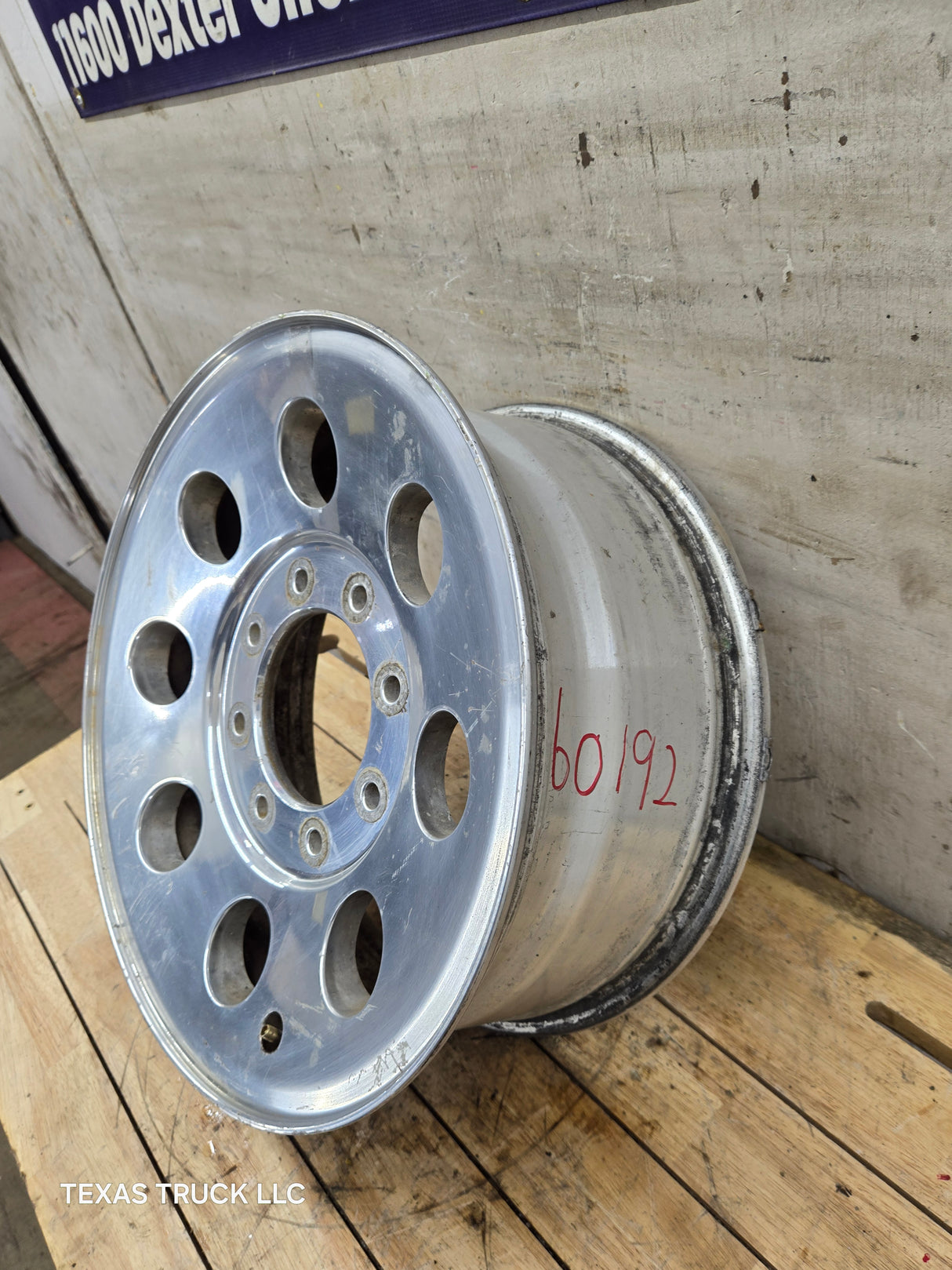 2005-2007 Ford Super Duty F250 F350 17" x 7.5" Aluminum Wheel 8x170 SRW