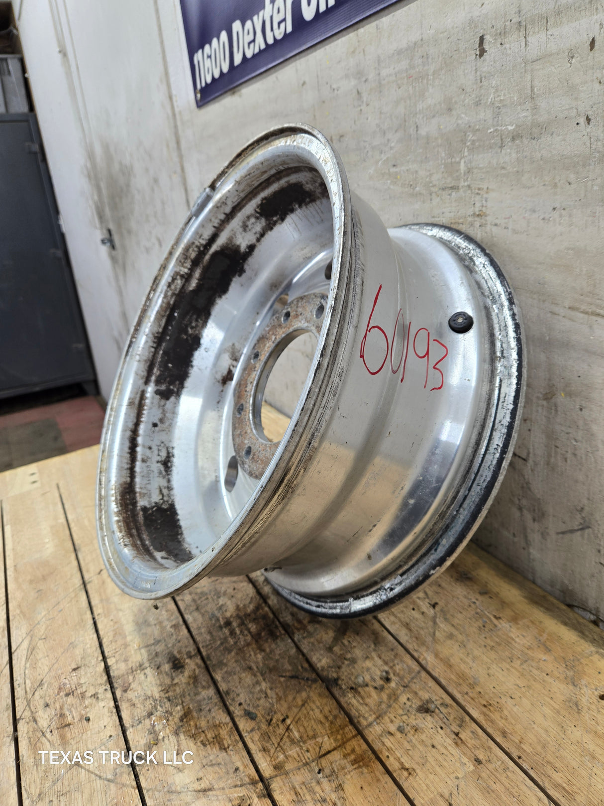 1999-2004 Ford F250 F350 Super Duty Excursion 16 x 7" Brushed Aluminum Wheel Rim 8 x 170