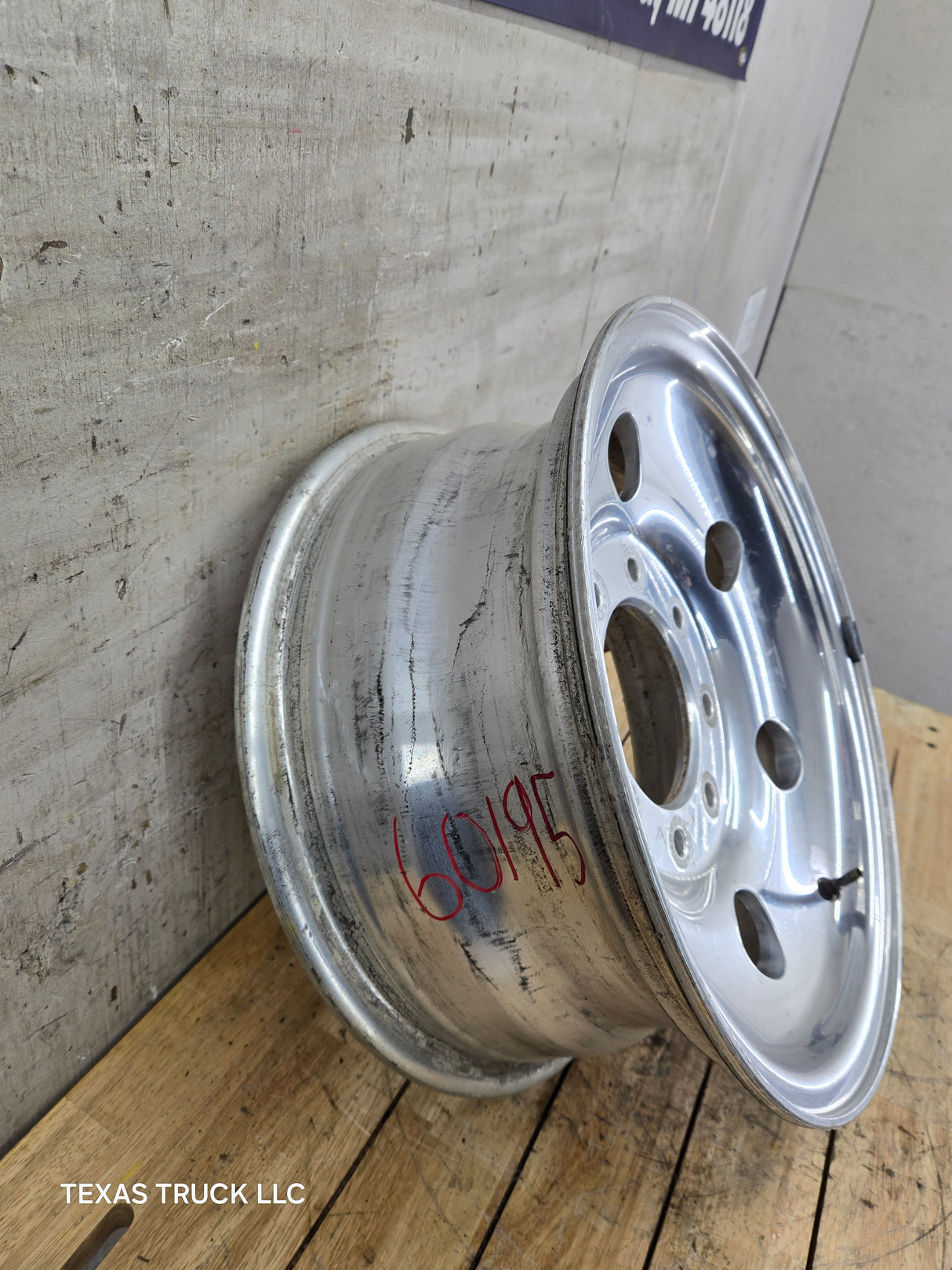 1999-2004 Ford F250 F350 Super Duty Excursion 16 x 7" Polished Aluminum Wheel Rim 8 x 170
