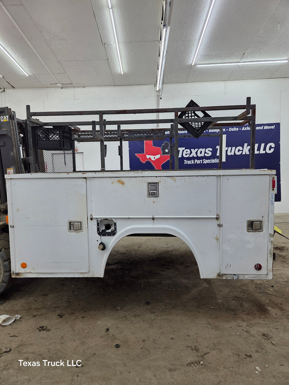 8' Steel Utility Service Body Truck Dually Utility Bed Universal