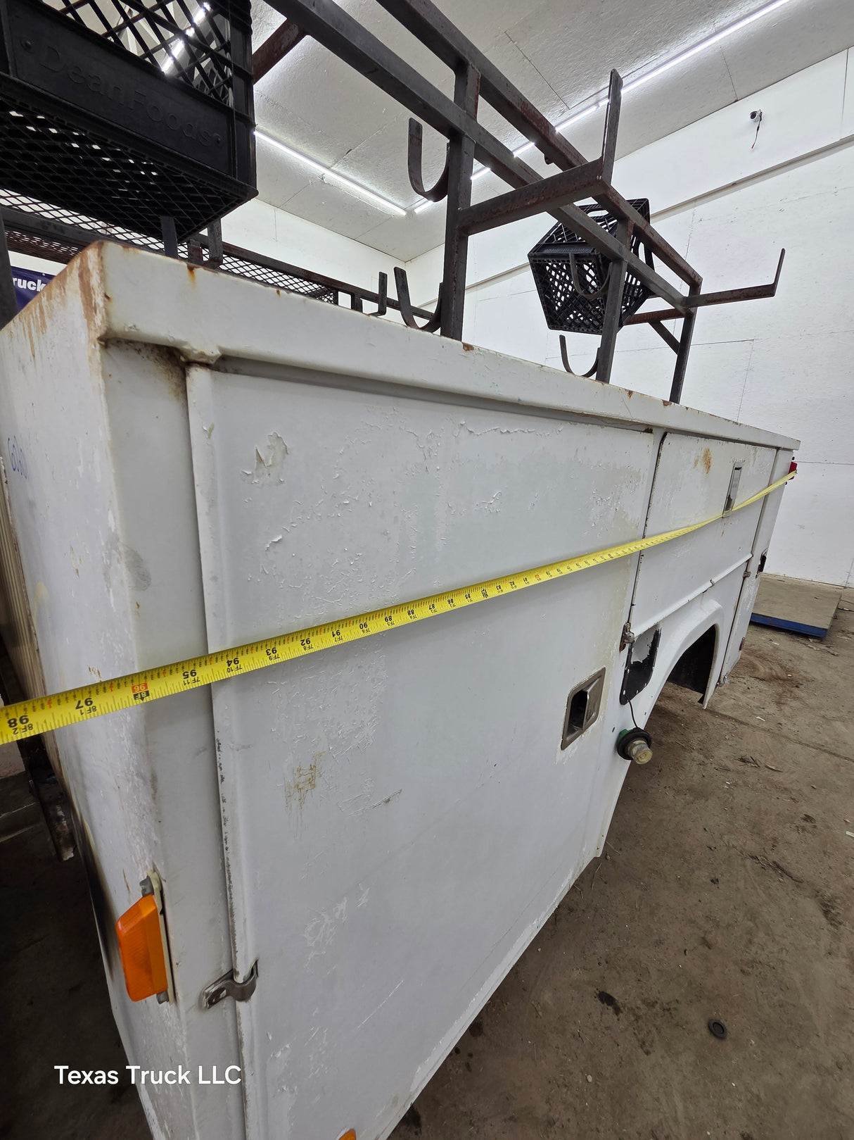 8' Steel Utility Service Body Truck Dually Utility Bed Universal